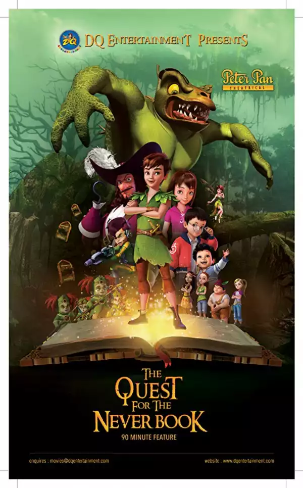 Peter Pan: The Quest for the Never Book (2018) [DVDRip]